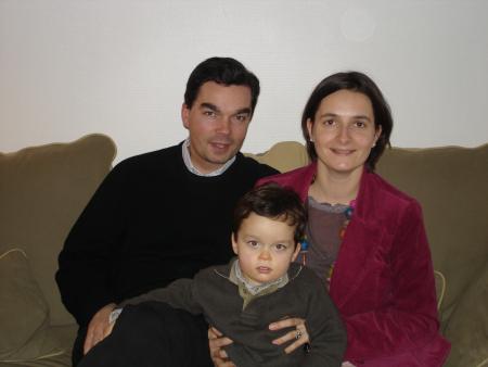 Photo officielle de la visite de la Blondelfamily!