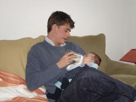 Mon premier biberon...